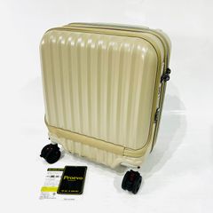 無印良品　4輪キャリーケース ベージュ　ゴールド　35L 無印良品 4輪キャリーケース ベージュ ゴールド 35L - メルカリ
