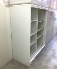店舗用カウンター 受付台 収納棚 ベビーピンク - メルカリ