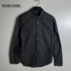 SCHLUSSEL archive dots L/S shirts 2 M シュリセル ドットシャツ ボタンシャツ 長袖 アーカイブ 美品 お兄系のサムネイル