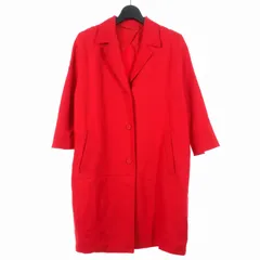 マックスマーラ MAX MARA マックスマーラステュディオ MaxMara STUDIO リネンコート 赤 レッド