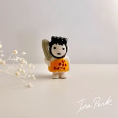原始人のフェーブ フェーヴ フランス製 ミニチュア 陶器 雑貨 狩人