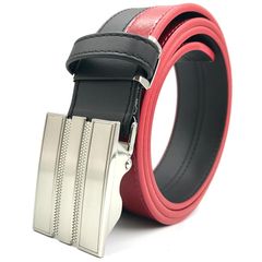 希少未使用 SINA COVA シナコバ ベルト レザー レッド×ネイビー - メルカリ
