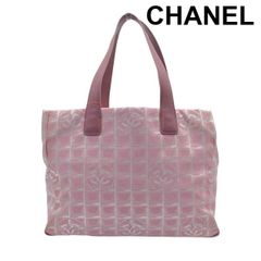 正規品CHANEL ニュートラベルラインGM トートバッグピンク トート