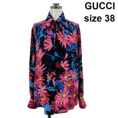 GUCCI☆KenScott☆ブラウスシャツ☆花柄 - メルカリ