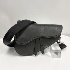 【新品未使用訳アリ】DIOR HOMM　レザーミニサドルバッグ　メンズ　MINI SADDLE　ショルダーバッグのサムネイル