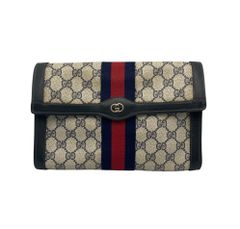 GUCCI】クラッチバッグ シェリーライン GGスプリーム ネイビー - メルカリ