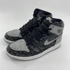 【中古】NIKE AIR JORDAN 1 High OG Rebellionaire スニーカー 26.5cm 555088-036 ブラック グレー ナイキ[10]のサムネイル