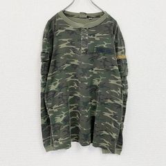 hystericglamourヒステリックグラマー サーマル ヘンリーネック迷彩