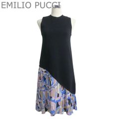 定価12.8万 新品 ⚜️Emilio pucci プッチ⚜️ ワンピース 42 - メルカリ