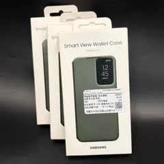 【未使用品】サムスン純正品 Galaxy S23 スマホケース Smart View Wallet Case Green サムスン グリーン スマート ビュー ウォレット ケース EFZS911G 514-41..47 74-1..12のサムネイル