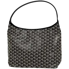 【在庫一掃】 ゴヤール GOYARD ボエム ホーボー ショルダーバッグ コーティングキャンバス ブラック ブラウン レディース 【中古】のサムネイル
