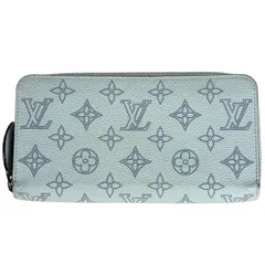 【在庫一掃】 ルイ・ヴィトン Louis Vuitton ジッピー ウォレット ラウンドファスナー 長財布 モノグラムマヒナ ブルーオランプ M81643 レディース 【中古】