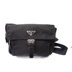 Ft1309851 プラダ ショルダーバッグ サコッシュ ブラック レディース PRADA 中古
