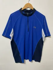 105-110 THE NORTH FACE ザノースフェイス 機能性 ストレッチ ハーフジップ 半袖Tシャツ 正規品