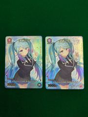 ヴァイスシュヴァルツ 共鳴するDIVA 初音ミク XR サイン入り 2枚セット