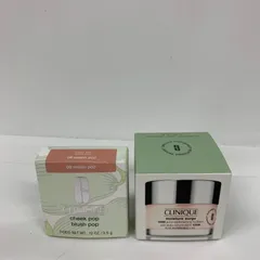 K2928 Clinique クリニーク モイスチャー サージ ジェルクリーム 100H 30ml / チーク ポップ メロン ポップ 3.5g 計2点セットのサムネイル