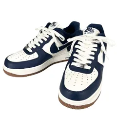 極美品 NIKE ナイキ AIR FORCE 1 DQ7659 101 スニーカー 合成繊維 ブルー メンズ 26 ローカット【古着】【中古】【送料無料】