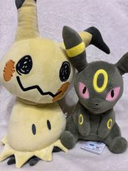포켓몬 미미큐 & 브래키 봉제 인형 2 점 세트