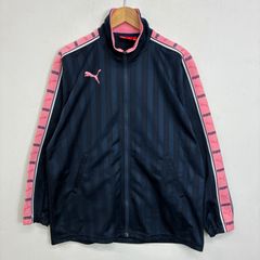 Y2K 廃盤】PUMA プーマ ネイビー×ピンク ストライプ プージャー - メルカリ