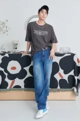 RDVZ アルディブイゼット リーベット ポイント レタリング Tシャツ M