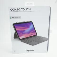 Logicool ロジクール COMBO TOUCH 着脱式キーボードケース IK1059GRA オックスフォードグレー ※中古
