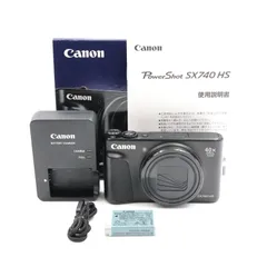 ■新品同様■ Canon PowerShot SX740 HS ブラック コンパクトデジタルカメラ キヤノンのサムネイル