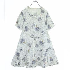 インゲボルグ☆可憐なすずらん柄♪ピンタック ウエストベルト
