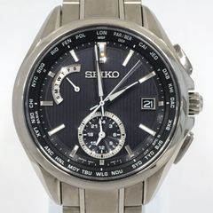 稼働品 SEIKO ブライツ ソーラー電波 クロノグラフ SAGA051 - メルカリ