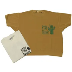 gymmaster ジムマスター G733782-F 6.2ozピグメントサボテンビッグTEE グラフィックTシャツ プリントTシャツ 半袖シャツ Tシャツ レディースのサムネイル