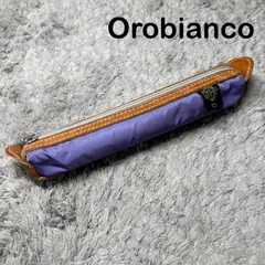 Orobianco オロビアンコ ペンケース 筆箱 レザー×ナイロンのサムネイル