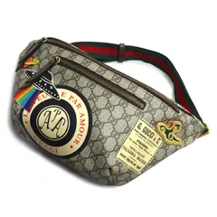 GUCCI グッチ GGスプリーム クーリエ ボディバッグ ベージュ 529711