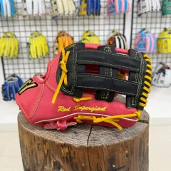 (特価) スクーティ 外野グローブ ローズ ブラック 12 5 Hウェブ 慣らし完了のサムネイル