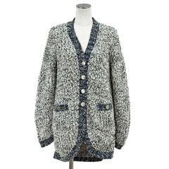 希少・新品同様】CHANEL シャネル ニット カーディガン サイズ 34