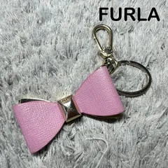 FURLA フルラ キーホルダー キーリング リボン型のサムネイル