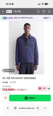 (XL) COS チェック コットン オーバーサイズシャツのサムネイル