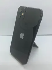 【中古・バッテリー劣化・フレームキズ有】iPhone 11 128GB ブラック SIMロック解除済