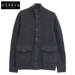 POLO RALPH LAUREN　ポロ ラルフローレン　【国内正規】カシミヤ混 エルボーパッチ スタンドカラー ニット　S