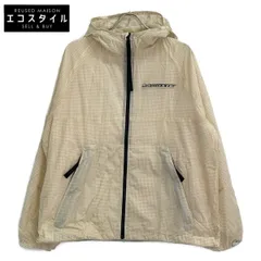 Lacoste　ラコステ　BH0122-99 ベージュ グリッドナイロンジップアップジャケット　52のサムネイル