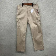 FILA フィラ ウエスト後ろゴム カーゴパンツ 32インチ D02792のサムネイル