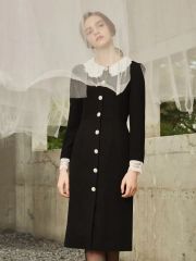 PAMEO POSE Betty Dress Mサイズ ブラック - メルカリ