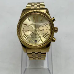 ▽MICHAEL KORS　マイケルコース　腕時計/クォーツ/クロノグラフ　MK-9995　稼働品　11046のサムネイル
