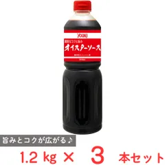 ユウキ食品 オイスターソース 1.2kg×3本のサムネイル