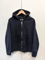 Acne Studios フェイス ロゴ パッチ フーデッドジップアップのサムネイル