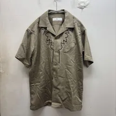 TOGA VIRILIS トーガビリリース 24SS EMBROIDERY WESTERN S/S SHIRT 半袖シャツ TV241-FJ322 ベージュ size:44【中目黒B05】のサムネイル