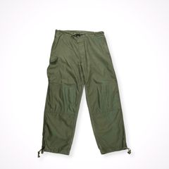KAPTAIN SUNSHINEリップストップコットンワイドベイカーパンツ　32 KAPTAIN SUNSHINEリップストップコットンワイドベイカーパンツ 32