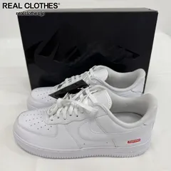 【未使用】Supreme×NIKE/シュプリーム×ナイキ AIR FORCE 1 LOW/エア フォース 1 ロー ホワイト CU9225-100/30