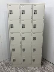 引き取り限定】21口 オフィスロッカー 6個セット - メルカリ