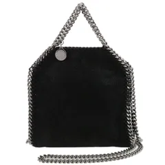Stella McCartney ステラマッカートニー ファラベラ ミニ タイニー  チェーンショルダーバッグ ショルダーバッグ 391698 レディース 合成皮革 ブラック シルバー金具 中古
