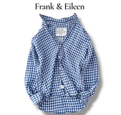 フランクアンドアイリーン Frank & Eileen BARRY リネン シャツ