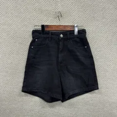 ザラ ZARA デニム ハーフパンツ 24インチ D02755